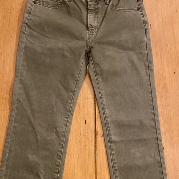 Free people Women’s Sandrine Rose Army Olive Green New size 27 virgin label - Picture 12 of 12